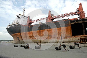 Ship breaking in Bangladesh